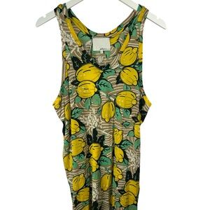 Phillipshire NWT Lemon Print Sleeveless Dress Size S